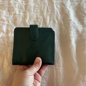 Coach Forest Green Leather wallet